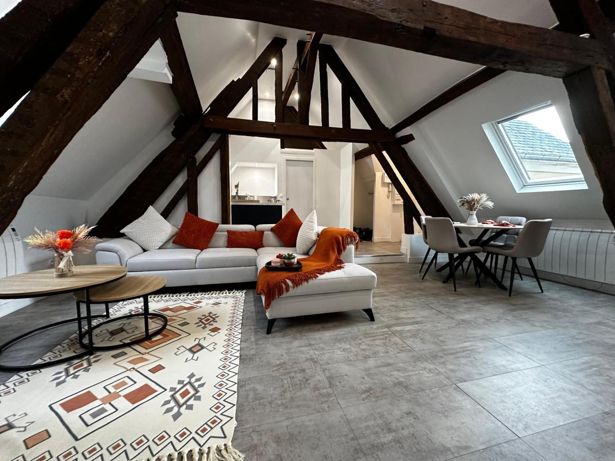Apartamento Charme, Poutres Et Elegance Chartres Exterior foto